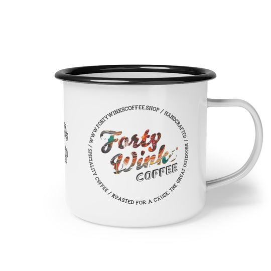 Forty Winks Coffee Enamel Camp Cup - Max Caffeine