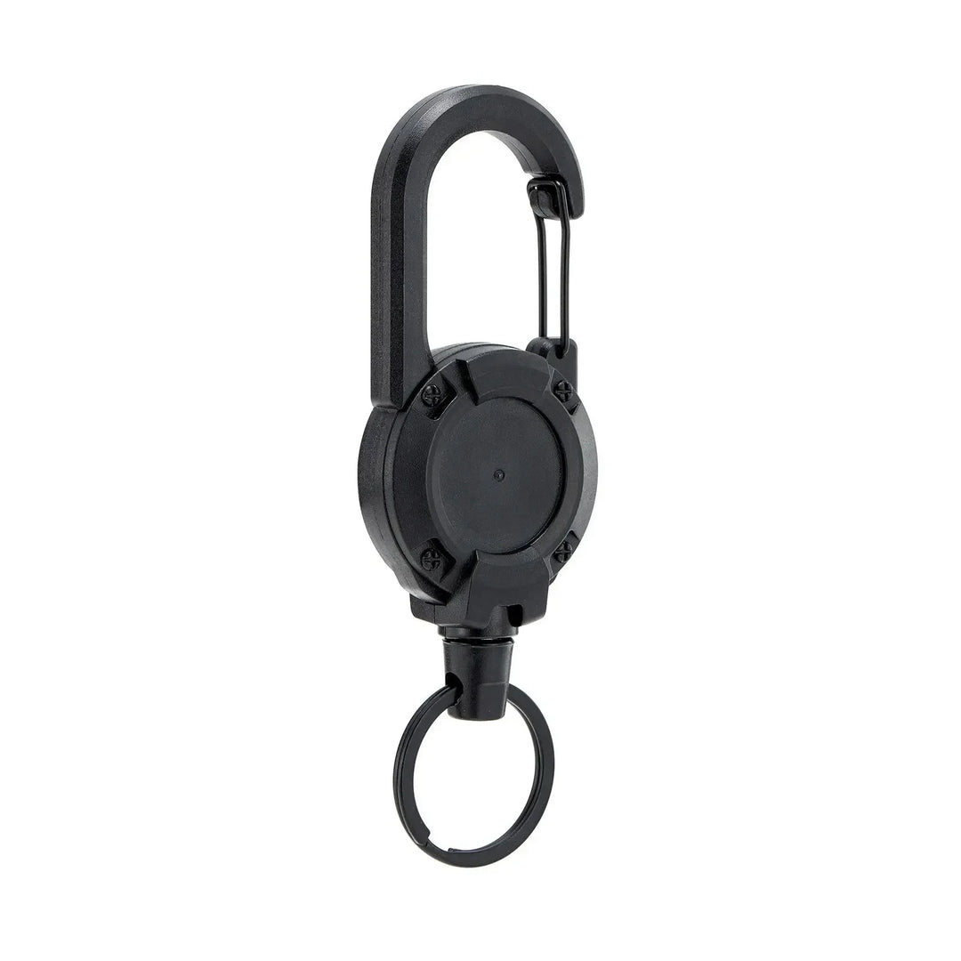 Retractable Heavy Duty Wire Rope Key Chain Pull Reel Carabiner