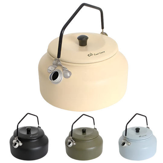 Camping Kettle 0.9L / 30 oz Lightweight Aluminum