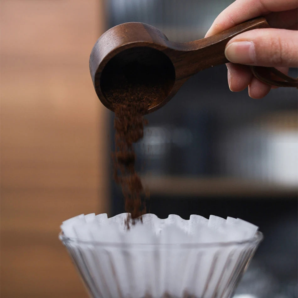 Walnut Coffee Measuring Scoop