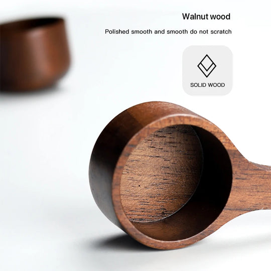 Walnut Coffee Measuring Scoop