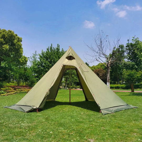 Teepee Tent With Snow Skirt Ultralight With Chimney Vent