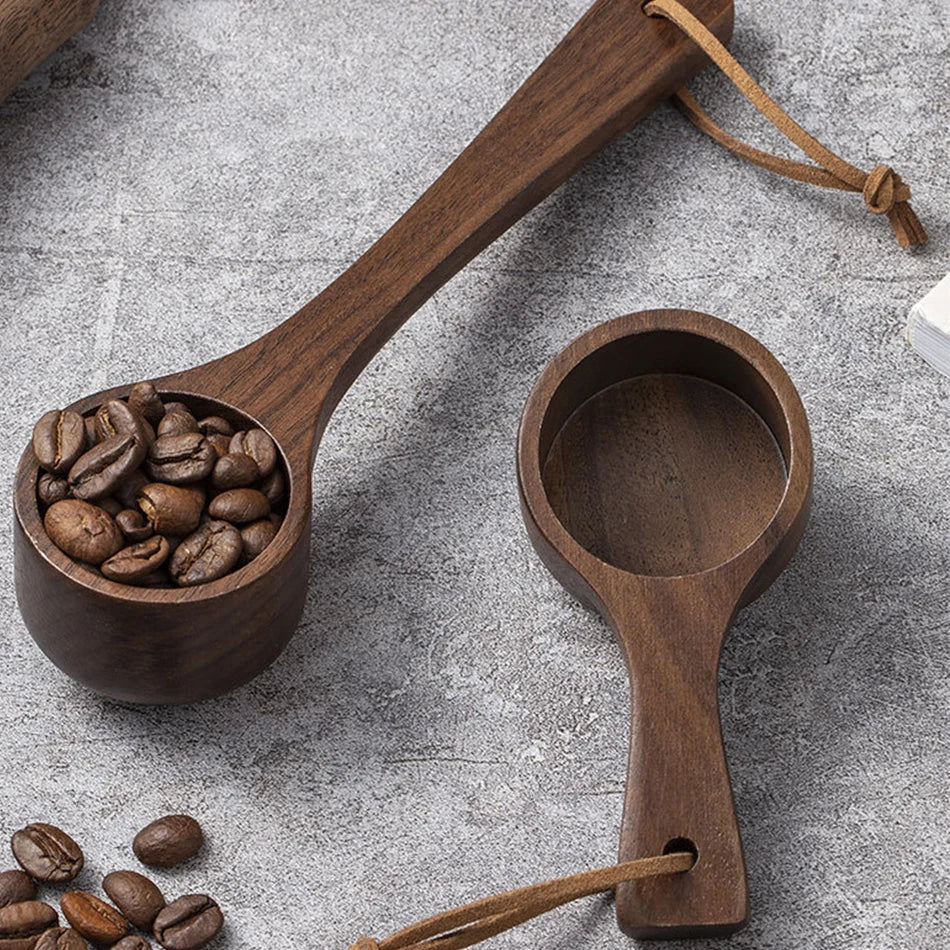 Walnut Coffee Measuring Scoop