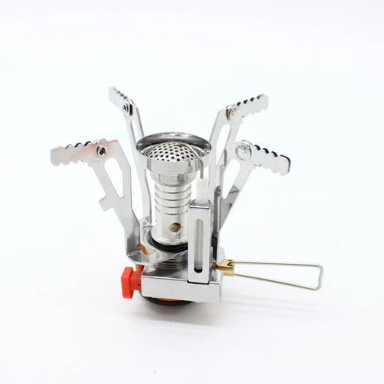 Foldable Outdoor Gas Stove Ultra-light Alloy for Camping/Hiking
