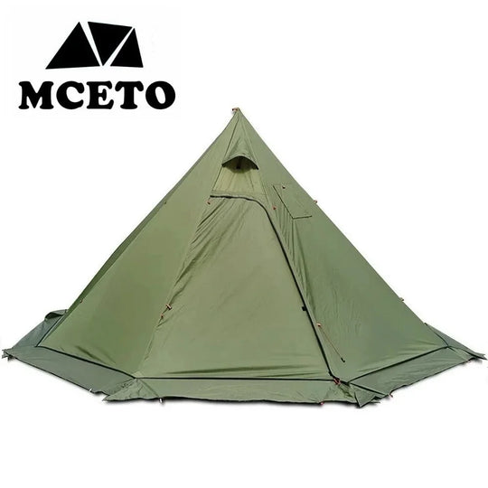 Teepee Tent With Snow Skirt Ultralight With Chimney Vent