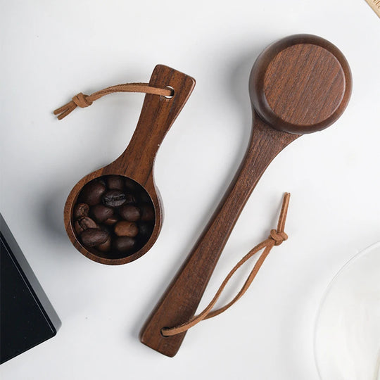 Walnut Coffee Measuring Scoop