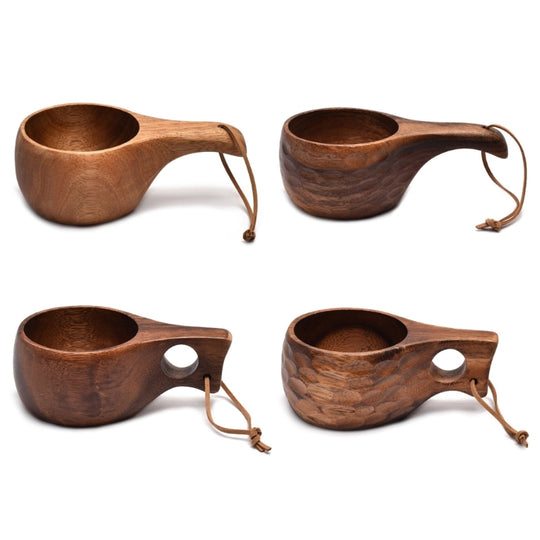 210ml/7oz Nordic Wood Cup Kuksa Camping Mug