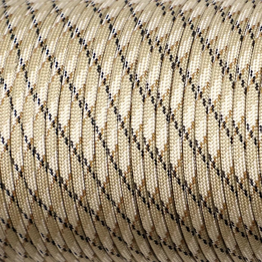 9-Core 650lb Paracord 5/15/31m 4mm Diameter.