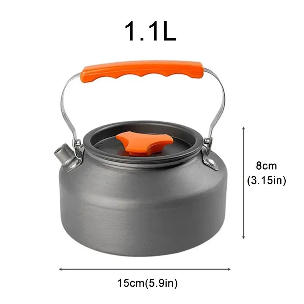 1.1L/37oz Aluminium Alloy Water Kettle Lightweight