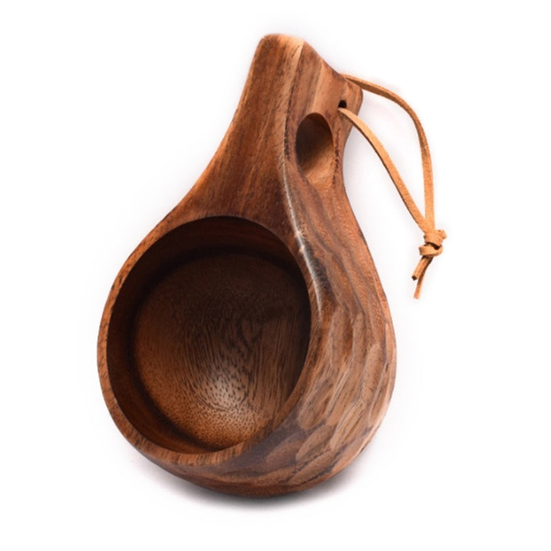 210ml/7oz Nordic Wood Cup Kuksa Camping Mug