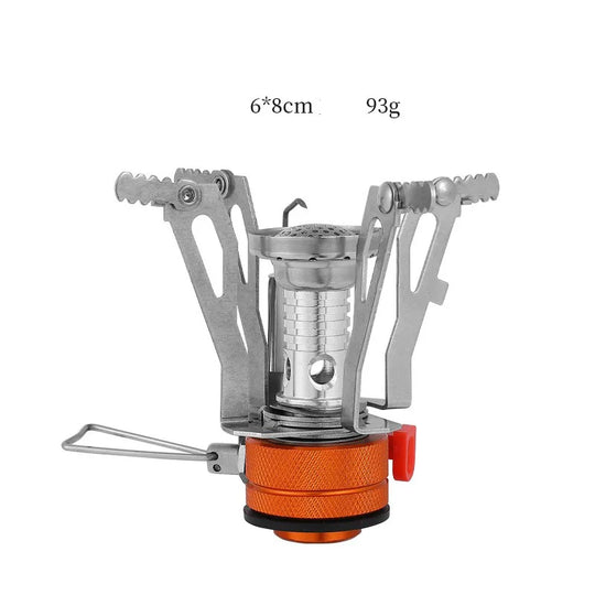 Foldable Outdoor Gas Stove Ultra-light Alloy for Camping/Hiking